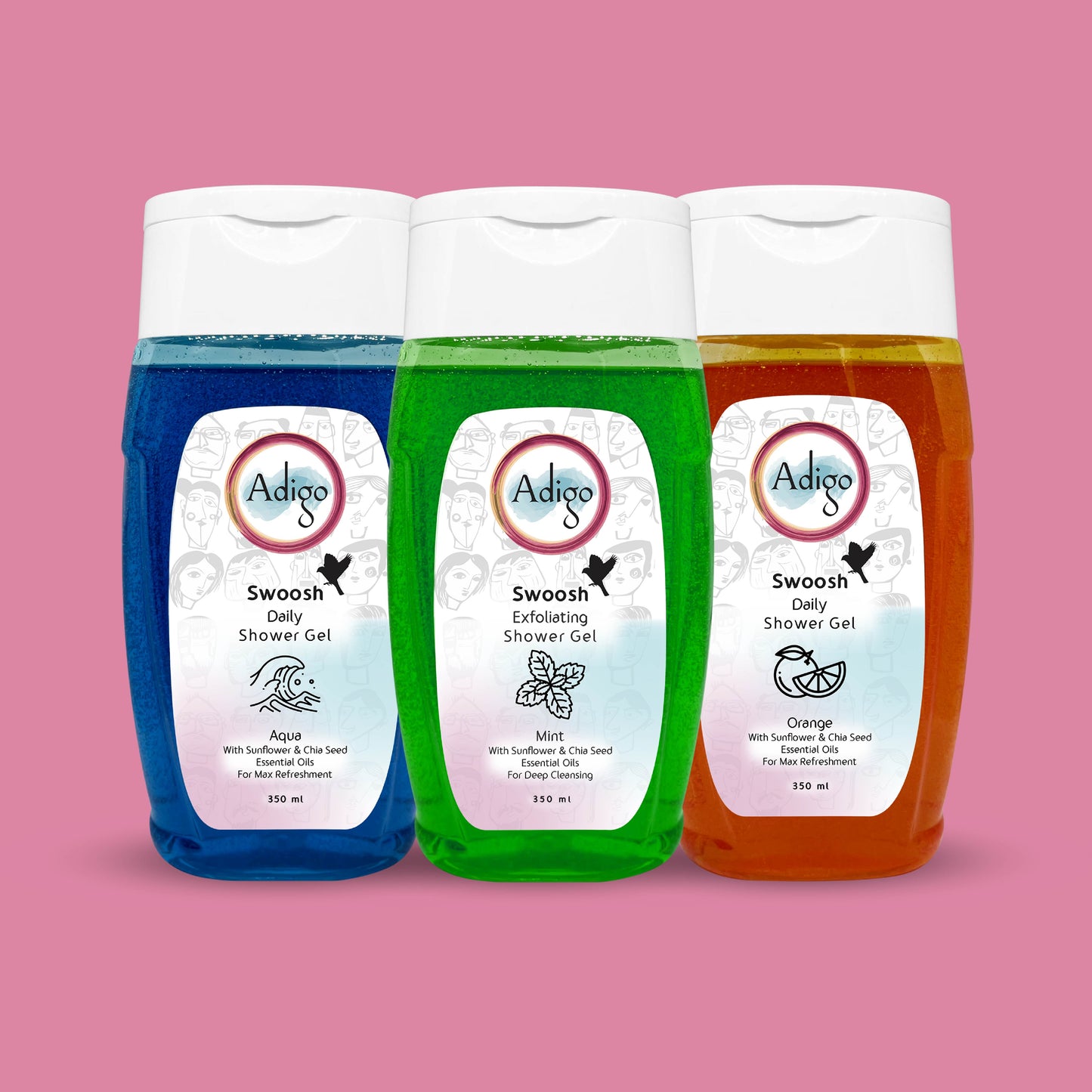 Shower Gel - Pack of 3