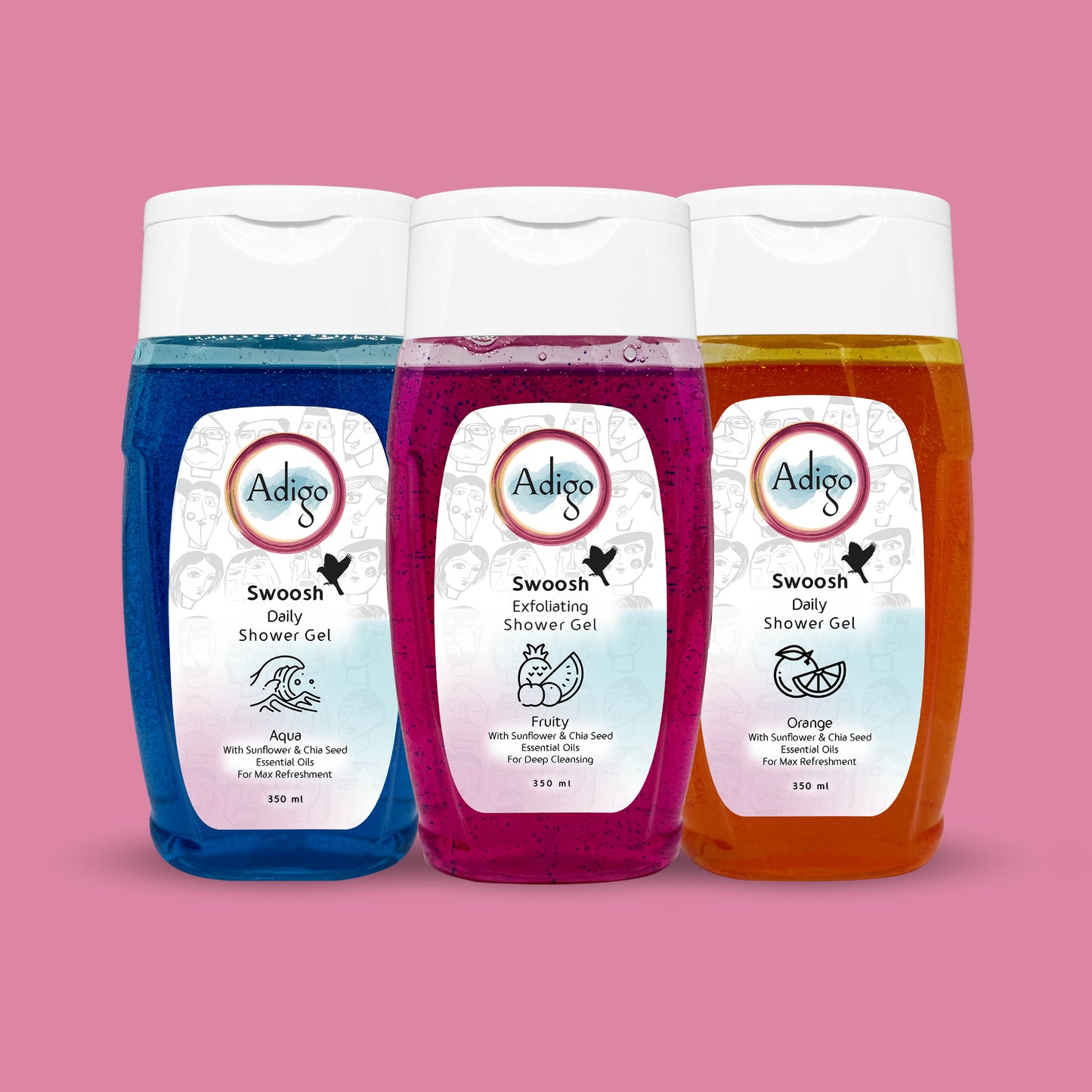 Shower Gel - Pack of 3