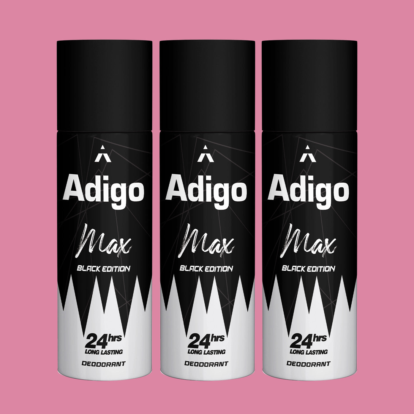 Max Black Edition Deodorant - Pack of 3