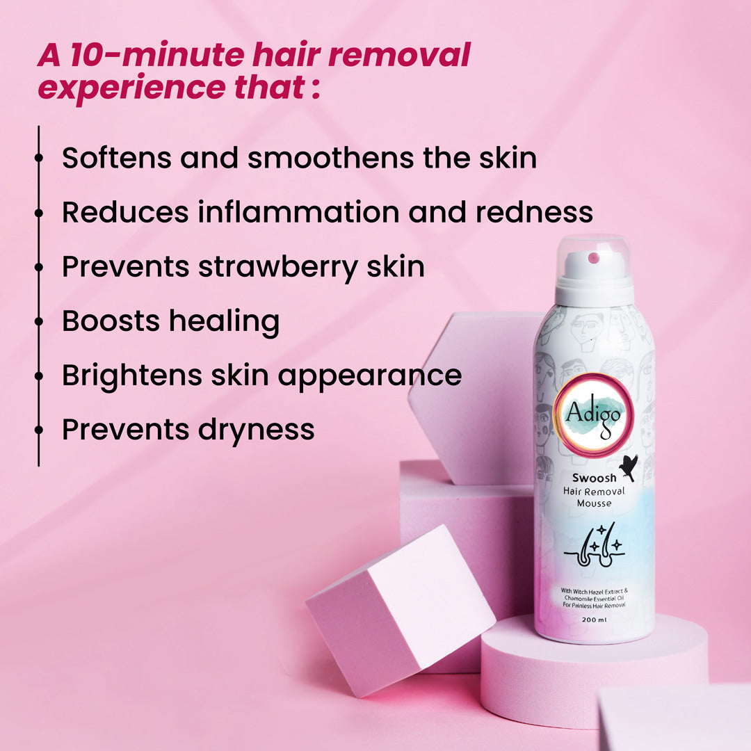 Swoosh Hair Removal Mousse - 200ml