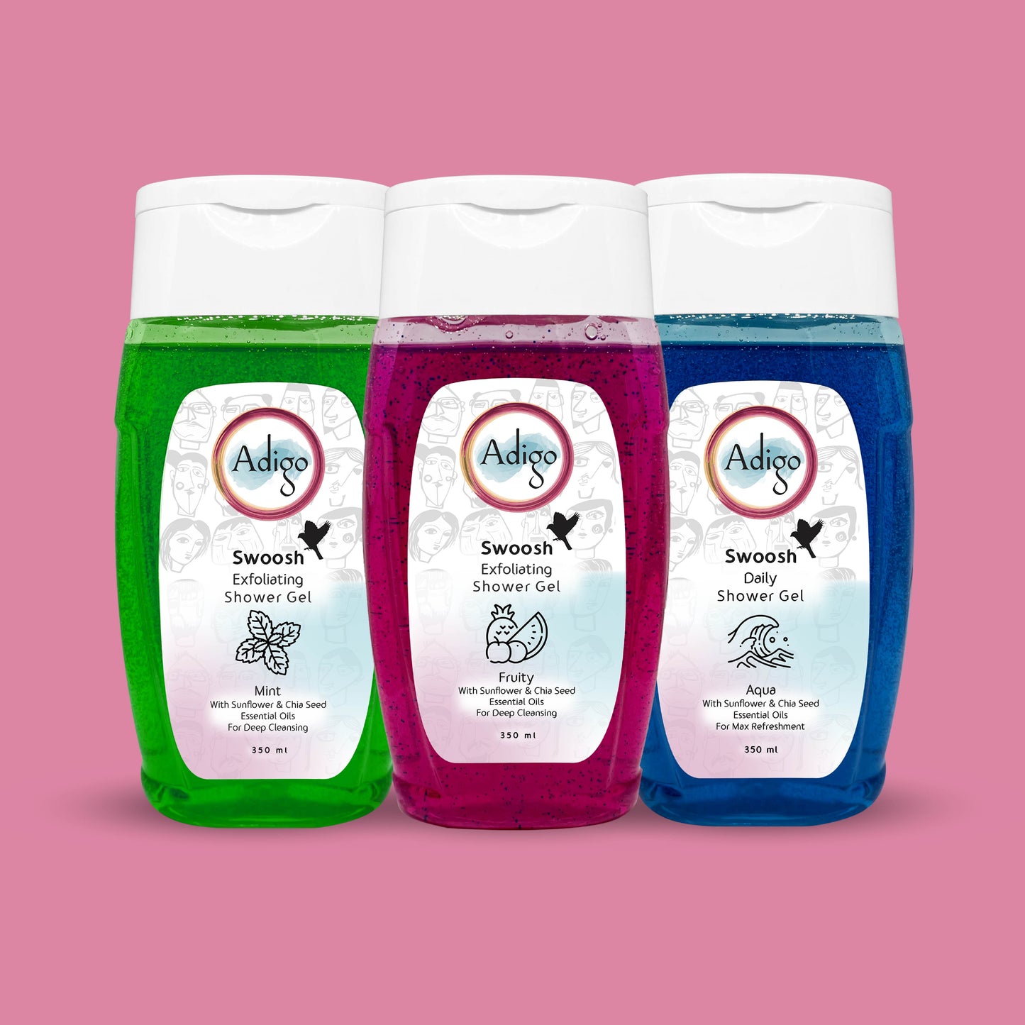 Shower Gel - Pack of 3