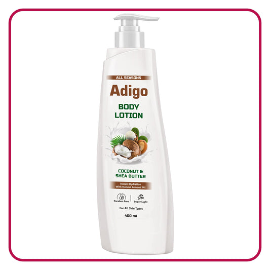 Body Lotion Coconut & Shea Butter For All Skin Type - 400ml