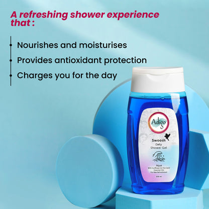Swoosh Daily Shower Gel Aqua - 350ml