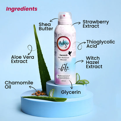 Swoosh Hair Removal Mousse - 200ml