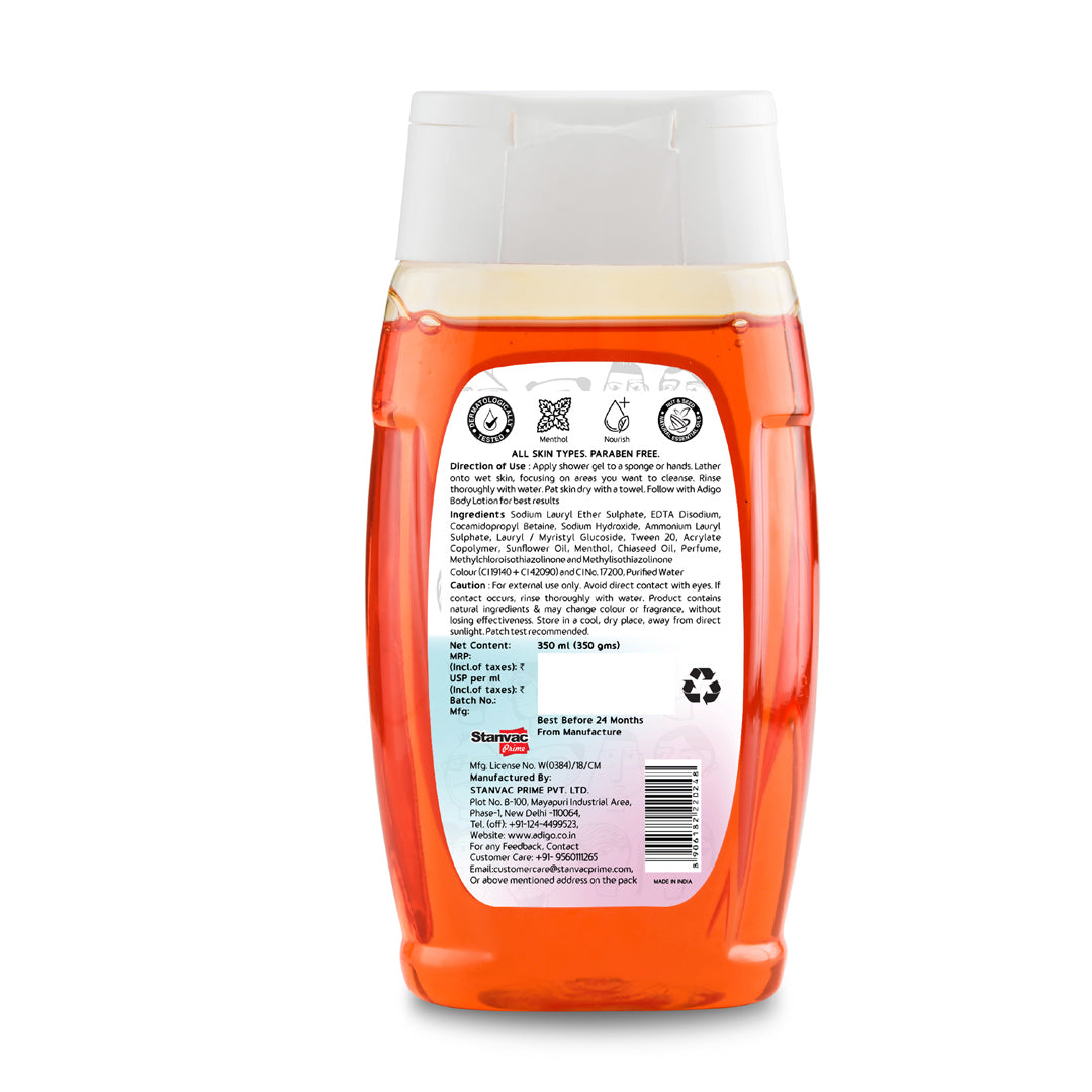 Swoosh Daily Shower Gel Orange - 350ml