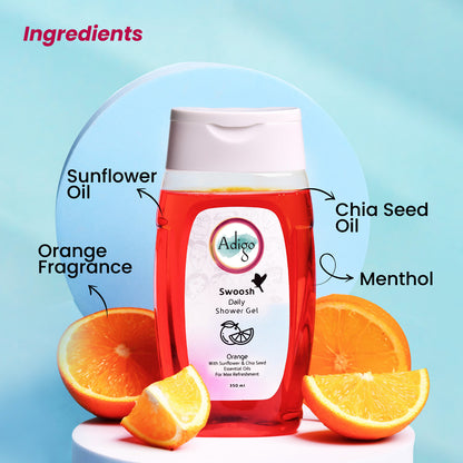 Swoosh Daily Shower Gel Orange - 350ml