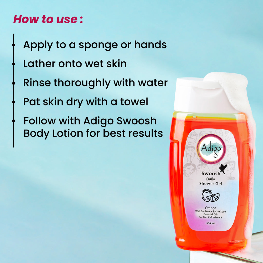 Swoosh Daily Shower Gel Orange - 350ml