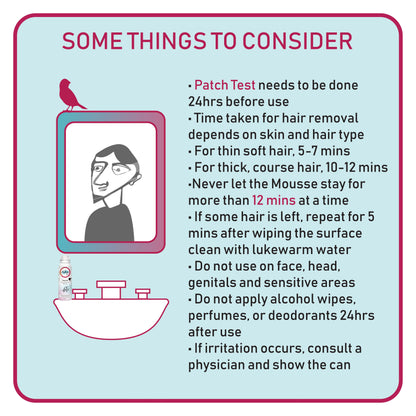 Swoosh Hair Removal Mousse - 200G