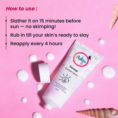 Swoop Sunscreen - 100G