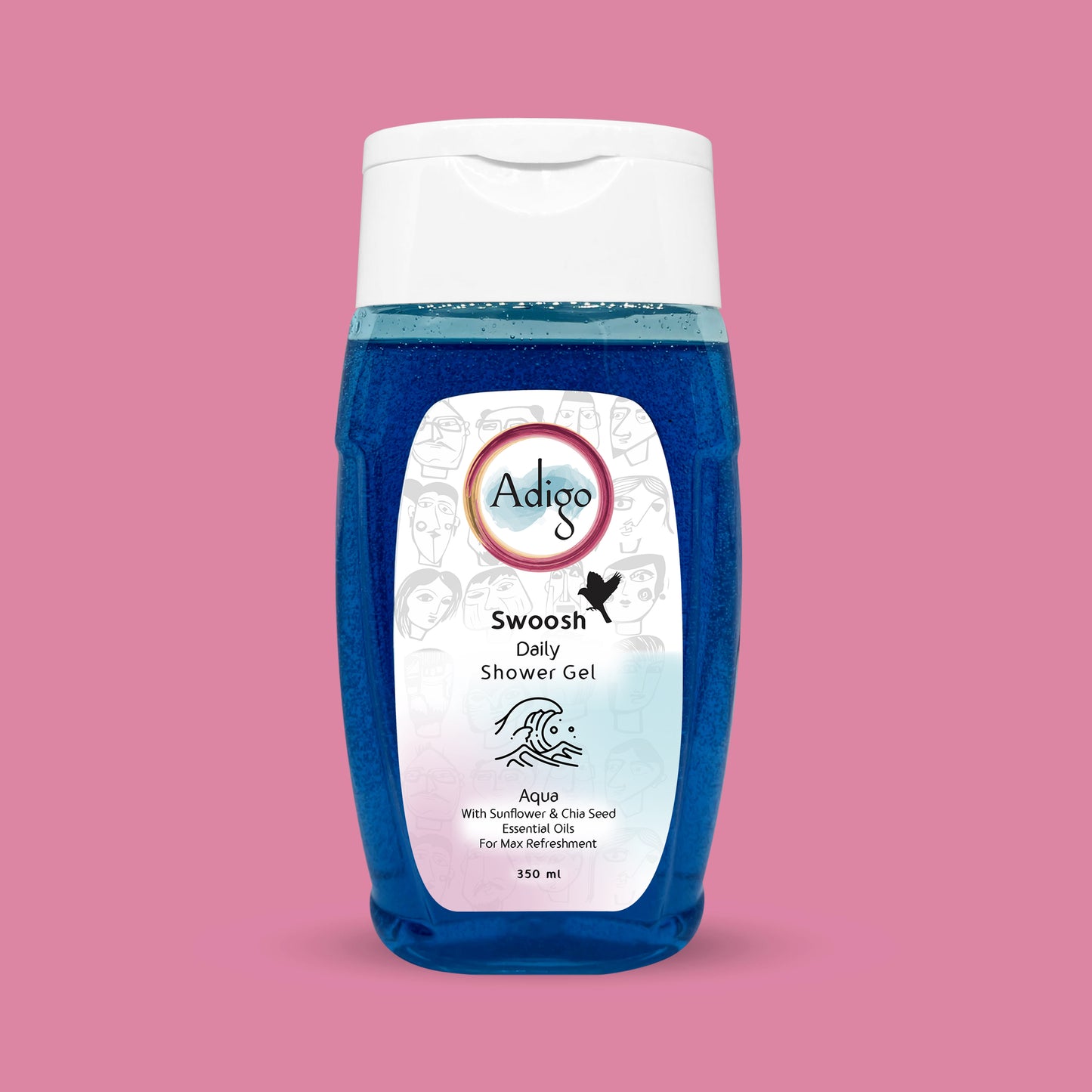Swoosh Daily Shower Gel Aqua - 350ml