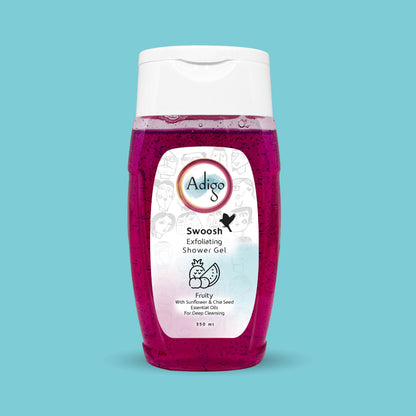 Swoosh Exfoliating Shower Gel Fruity - 350ml